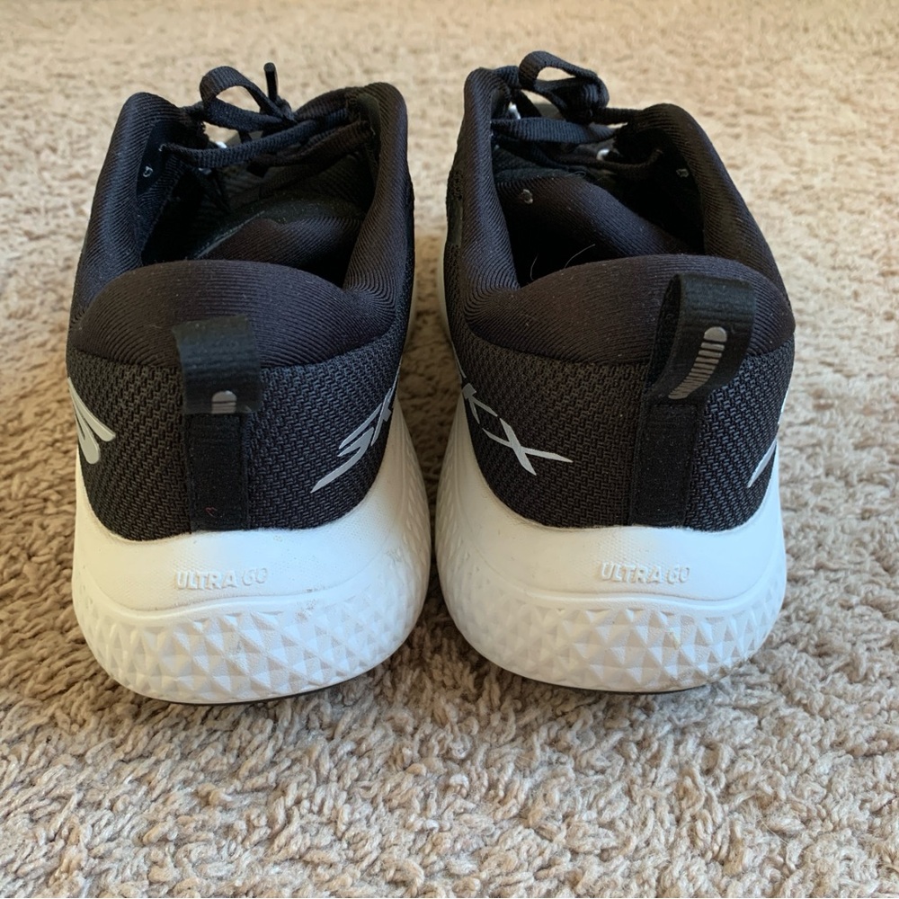 Skechers Sneakers Tennis Shoes GO RUN Supersonic Max Black Size 9.5 Running - Picture 6 of 15
